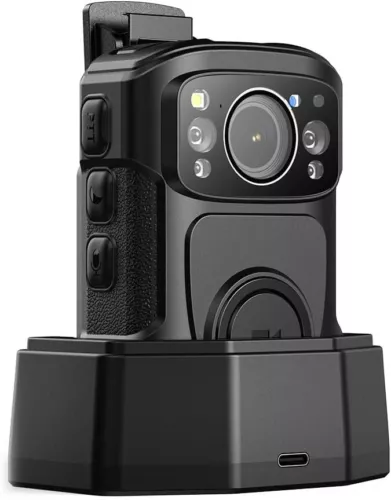 BOBLOV B4K5 Body Camera 4K GPS Police Body Camcorder Night Vision Camera 3400mAh - Picture 8 of 11
