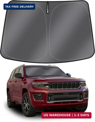 Mixsuper Liner Windshield Sun Shade for Jeep Grand Cherokee L 2021-2026 Windshie