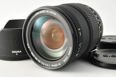 [NEAR MINT] Sigma 18-200mm 3.5-6.3 IF ASP DC Lens For Canon From JAPAN