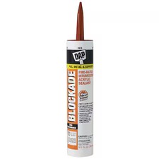 Dap 18858 High Performance Intumescent Acrylic Sealant, 10.1 Oz, Cartridge,