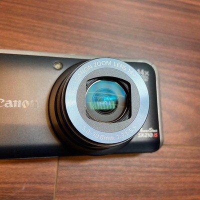 Buy Canon PowerShot SX210 IS 14.1MP Digital Camera - Black online