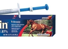 2 pack  Paste Horse Dewormer Apple Flavor  Exp 2027