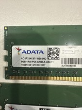 ADATA 2 STICKS OF 8G 1RX8 PC4-3200AA-UA2-11