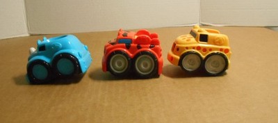 Fisher Price Lil Zoomers 3 Roller Ball Animals Cheetah Tiger & Rhino  P8