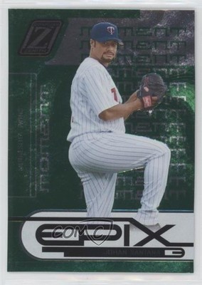 2005 Donruss Zenith Epix Green Moment 20/50 Johan Santana #E-3 y0i