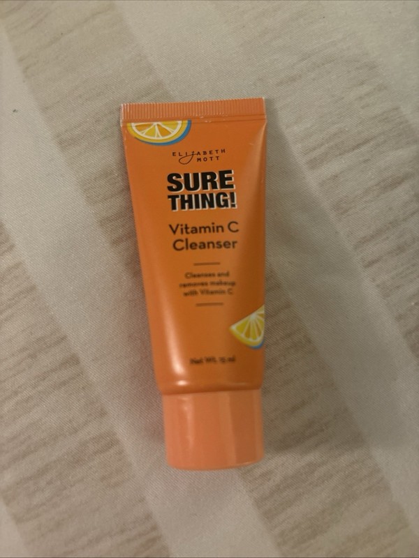 Elizabeth Mott Sure Thing! Vitamin C Foaming Cleanser Vegan 15ml, Deluxe Mini