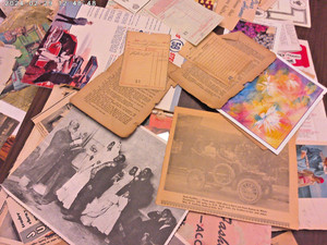 Antique & Vintage Ephemera Lot Junk Journal Scrapbook Collage Paper 1800s and Up