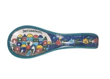Blueneomi Spoon Rest Ceramic Home Decor Israel Gifts for your Table or Wall