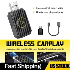 Mini Size 2-in-1 Wireless Carplay&Wireless Auto Adapter For iPhone IOS/Android