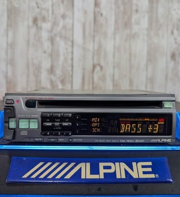 Alpine CDA-7841J CD-Player Auto Audio Head Unit Receiver Old School Classic JDM