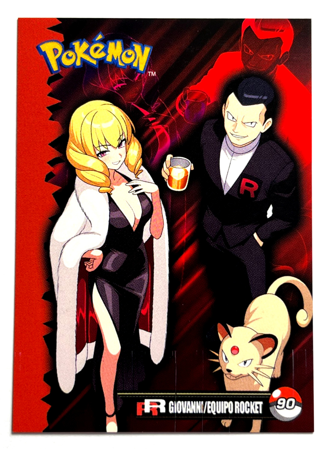 2025 POKEMON TEAM ROCKET The Hunting Mewtwo Card #090 GIOVANNI/TEAM ROCKET Peru