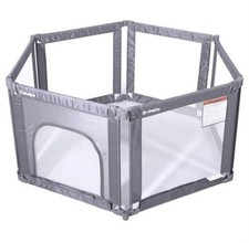 Babelio Foldable Playpen for Babies and Toddlers- Adjustable Shape  Area