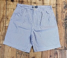 Vintage Polo Ralph Lauren Men s Tyler Shorts Multicolor Plaid Size 35 Inseam 9.5