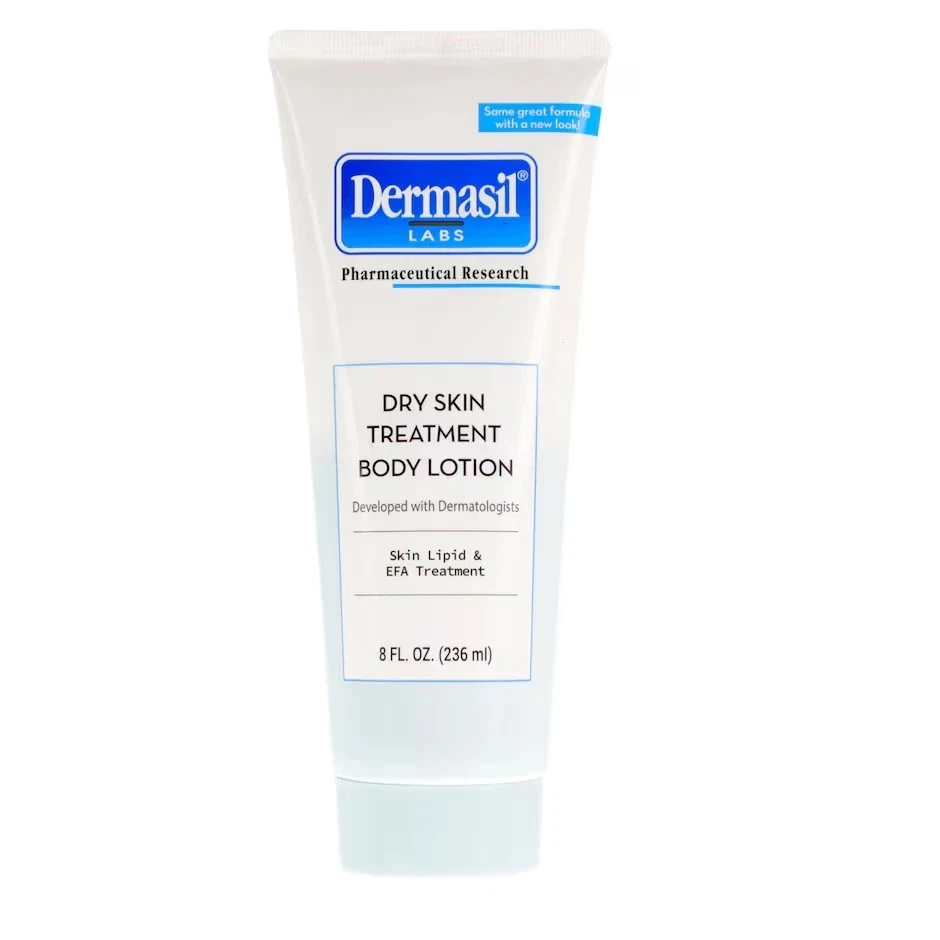 NUEVO Dermasil Loción Corporal Piel Seca Tratamiento 8 OZ Tubo ENVÍO GRATUITO Foto 2 de 4