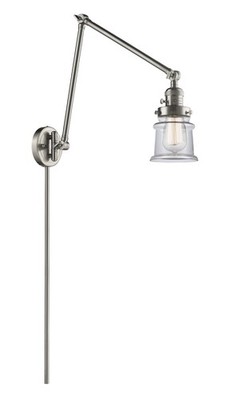 Innovations Lighting 238 Small Canton Small Canton 1 Light 30'' - Bronze
