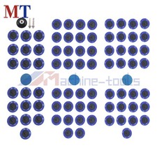 80 Pcs 2" Quick Change Zirconia Grinding Discs 36/60/80 Grit with 1/4" Shank