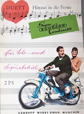 Combinette Zündapp advertisement approx. DIN A5 1960 Supercombinette (06061714)