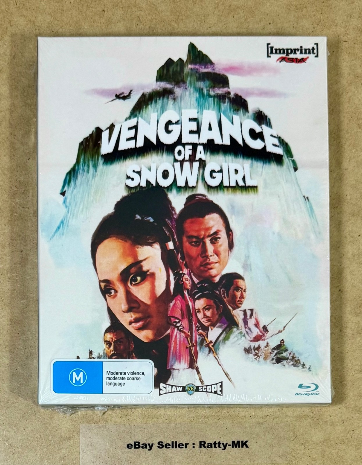 VENGEANCE OF A SNOW GIRL - (AU IMPORT) #16 IMPRINT ASIA COLLECTION BLU RAY - NEW