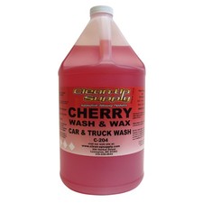 Clean-up Supply Cherry Soap Wash Wax Foaming Car Wash Shampoo 1 Gallon Jug