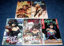 GHOST PEPPER #1 2 3 4 5 1st print VARIANT set iMAGE COMICS 2025 LUDO LULLABI NM
