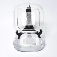 Sunbeam T2 Dishes Buffet Service Set Floral Glass 4 Plates 1930’s