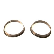 Kentrol Scheinwerferblende schwarz massives Edelstahl Jeep Wrangler TJ 96-06