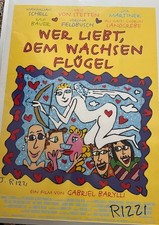 James Rizzi "Wer liebt, dem wachsen Flügel", handsigniert