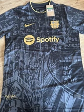 Barcelona FC Limited Edition Football Shirt Jersey Adult Size XL Brand New