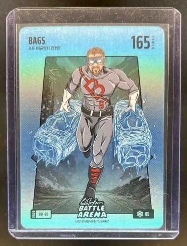 2026 Bo Jackson Battle Arena Bags Ice Blizzard Battlefoil #BBF-20