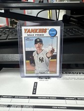 2026 Topps Heritage Max Fried #130 Banner Variation SP New York Yankees