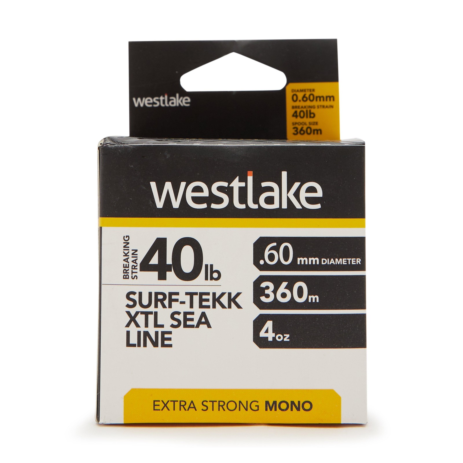 New Westlake 40Lb 60mm Yellow Mono 4Oz
