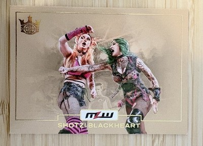 2026 Panini Ring Royalty MLW SHOTZI BLACKHEART Blank Slate Case Hit SSP #5