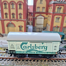 Fleischmann H0 5025 Bierwagen "Carlsberg" Danmark Za 99 301 der DSB in OVP/2514