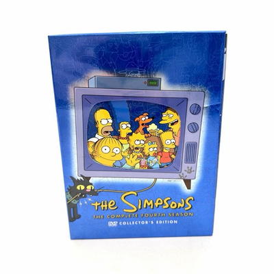 #ad #ad The Simpsons: The Complete Fourth Season 4 Collector#x27;s Edition DVD Set 2009 $14.99