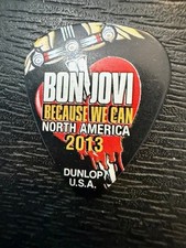 BON JOVI  #1  /  JON BON JOVI   / 2013    /  TOUR  GUITAR PICK