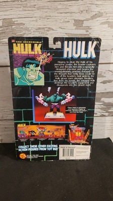 Vintage 1997 Toy Biz Marvel The Incredible Hulk Smash & Crash