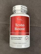 Testo Boost Supplement for Men Stamina, Endurance Energy Performance Support