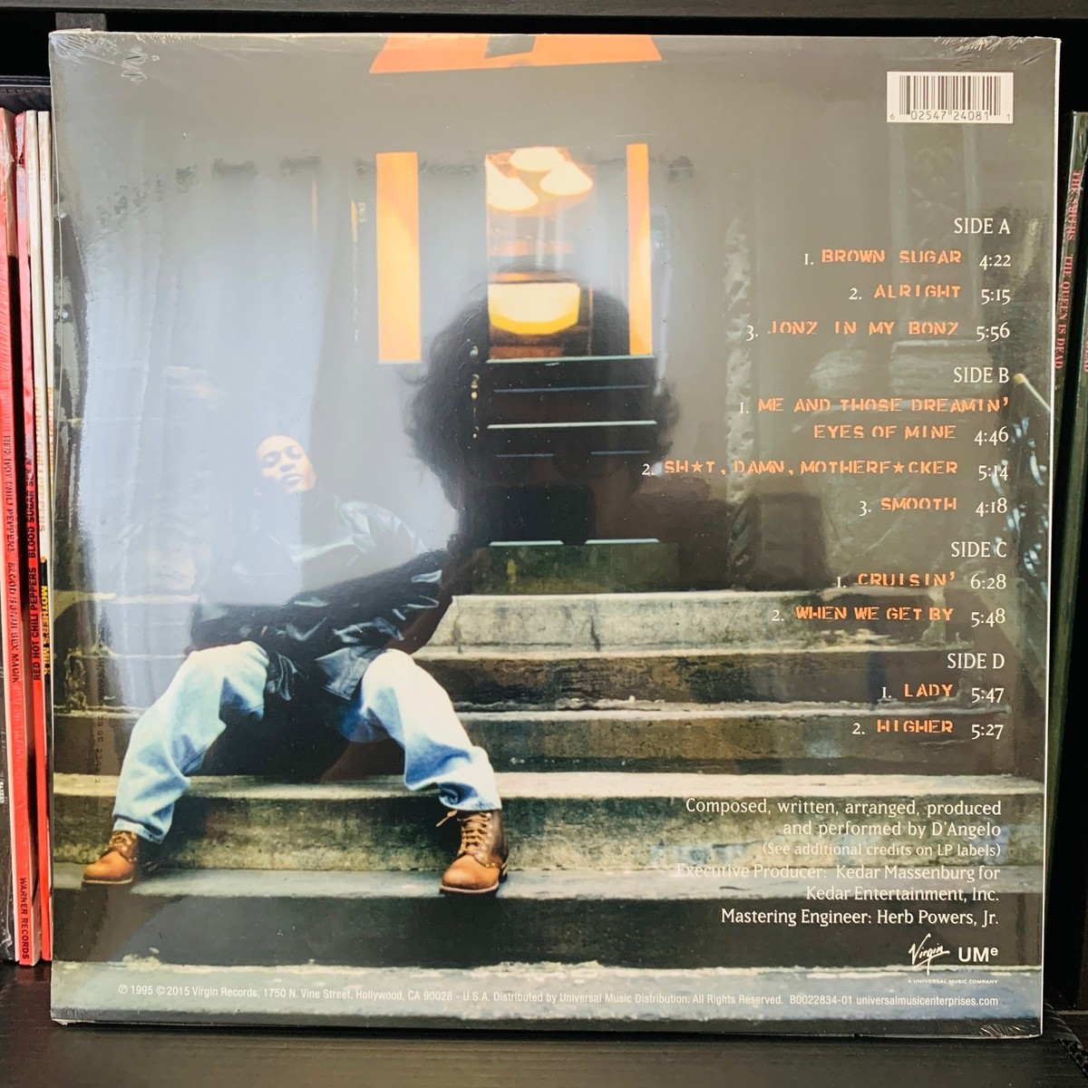 D'Angelo – Brown Sugar Vinyl LP New Sealed Record 2xLP