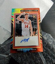 2024-25 Panini Select Basketball Matas Buzelis Top Shelf Signatures Tie Dye /25