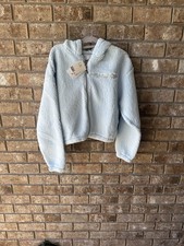 H M Cinnamoroll Hello kitty  Friends Sherpa Fuzzy Zip Up Hoodie Size US 16/18y