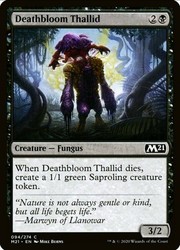Deathbloom Thallid 084/269 Common Dominaria Magic: The Gathering