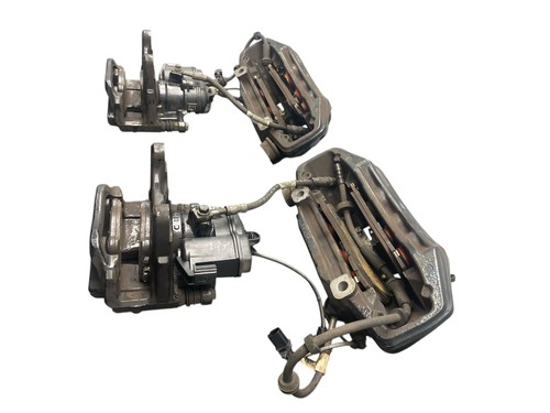 2015-2020 BENTLEY BENTAYGA 6.0L AWD RH FRONT & REAR BRAKE CALIPER SET (4) *56K* - Picture 4 of 6