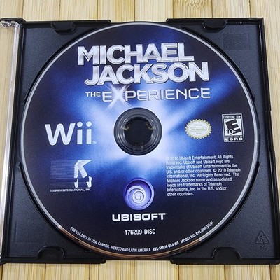 USED AUTHENTIC WORKING -) MICHAEL JACKSON THE EXPERIENCE(- GAME DISC ONLY - Wii