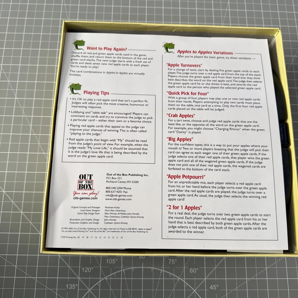 Apples To Apples Party Box The Game of Hilarious Comparisons by Out of the Box - Image 4 of 4