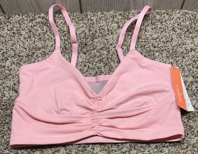 Colsie Pink Bralette. Size: Medium.