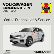Volkswagen Touareg MkIII (CR7) 2018 to 2021 Haynes Online Diagnostics & Service