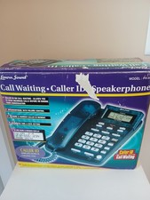 Lenoxx Sound Vintage Retro Clear Translucent Landline Telephone PH-549