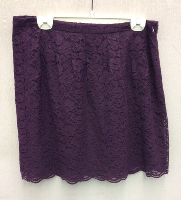 Deals For Womens size 12 beautiful plum colored skirt by Ann Taylor Loft Deals For Womens size 12 beautiful plum colored skirt by Ann Taylor Loft
