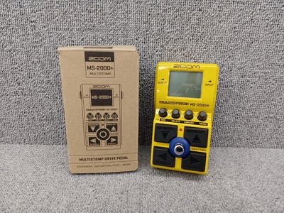Zoom MS-200D+ MultiStomp Guitar Effects Pedal from Japan