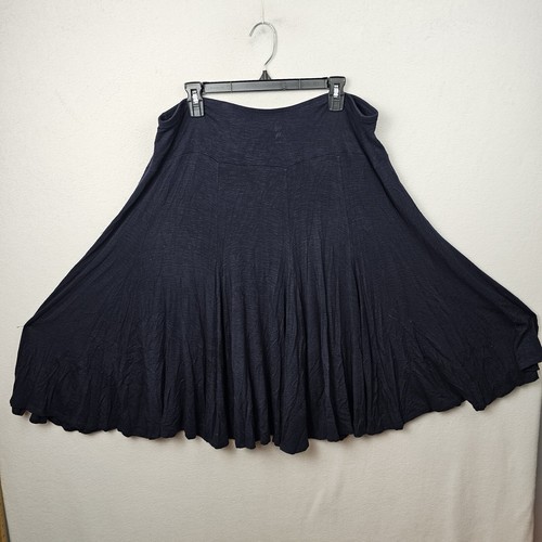 Coldwater Creek Skirt Woman’s Size Medium Black - Picture 3 of 6